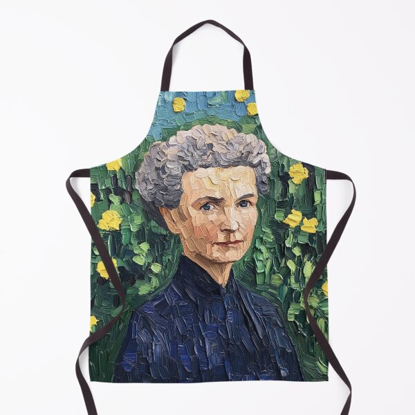 Item preview, Marie Curie | Post-impressionist painting style designed and sold by ComicsFactory.