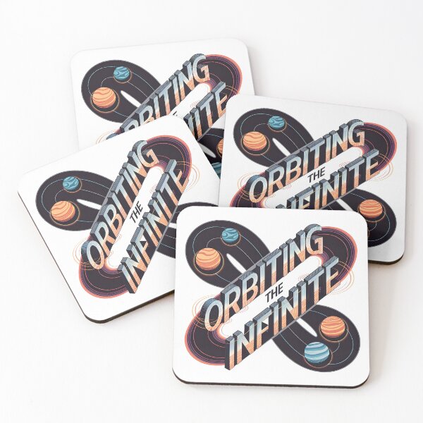 Item preview, Orbiting the Infinite Space Aesthetic Sci-Fi  designed and sold by Zanigold.