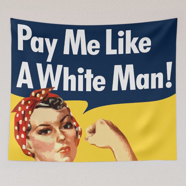Item preview, PAY ME LIKE A WHITE MAN designed and sold by oddwonders.