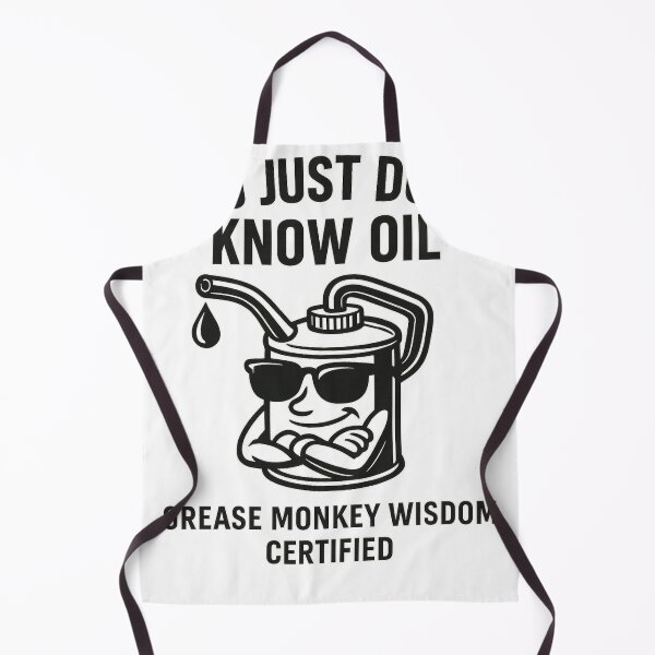Item preview, You Just Don't Know Oil Grease Monkey Wisdom Funny designed and sold by Travis Drew Designs.