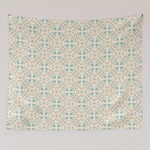 Item preview, flowers abstract colorful floral seamless repeat pattern designed and sold by Abrahamjrnd.