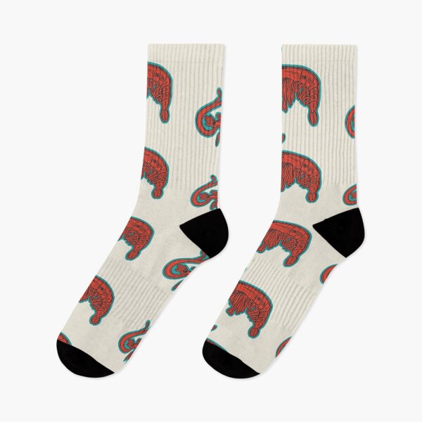Item preview, Sketched Shrimp Illustration – Thai Seafood Lover's Delight designed and sold by Boogosh.