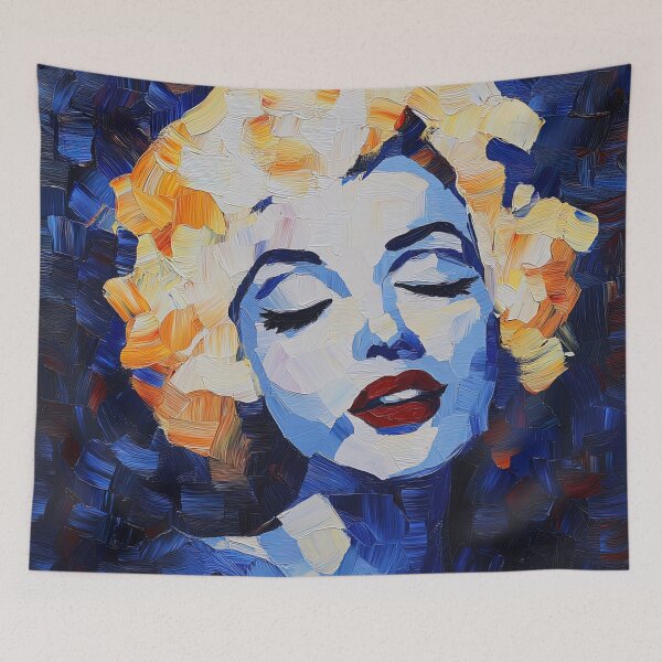 Item preview, Marilyn Monroe | Post-impressionist painting style designed and sold by ComicsFactory.
