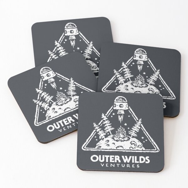 Item preview, Outer Wilds Ventures minimalist designed and sold by queimadus.