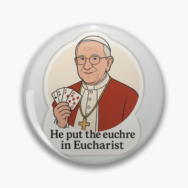 Item preview, Holy Euchre! It’s Pope Leo XIV designed and sold by Winging-It.