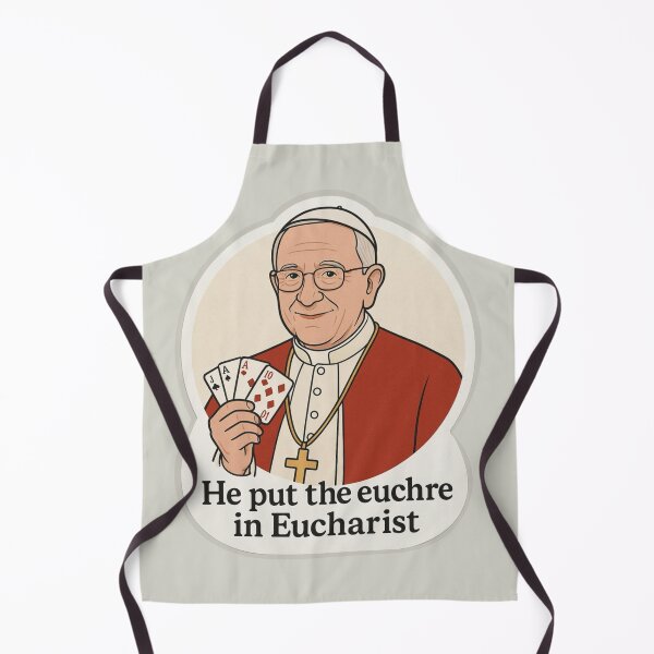 Item preview, Holy Euchre! It’s Pope Leo XIV designed and sold by Winging-It.