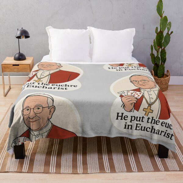 Item preview, Holy Euchre! It’s Pope Leo XIV designed and sold by Winging-It.