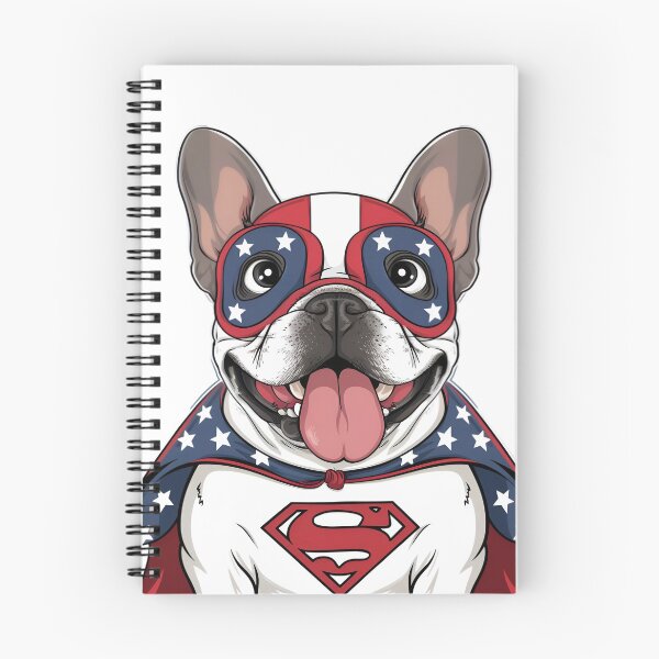 Item preview, Bulldog Wearing American Superhero Mask | Brave Pup with Patriotic Power | Comic-Inspired Dog Hero in Red White and Blue | Fierce Bulldog with Heroic Vibes designed and sold by PaintedPixels01.