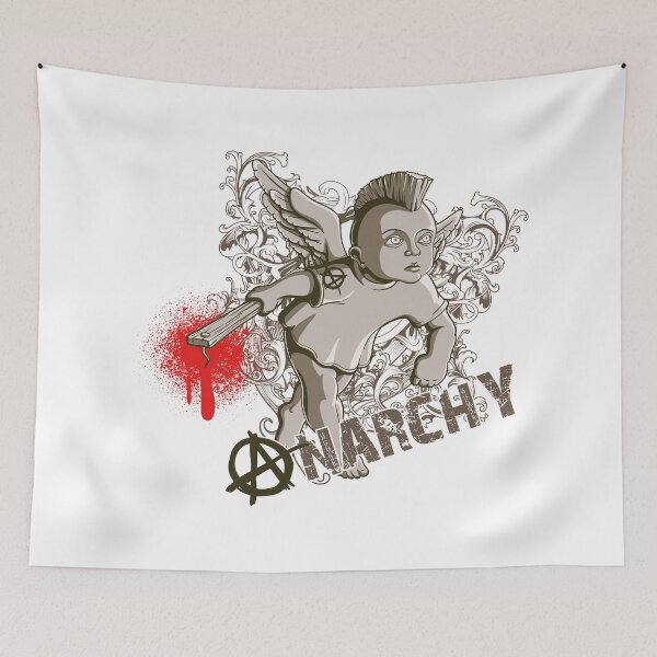 Item preview, Punk Rebel Angel with Broken Wing designed and sold by Polarisofficial.