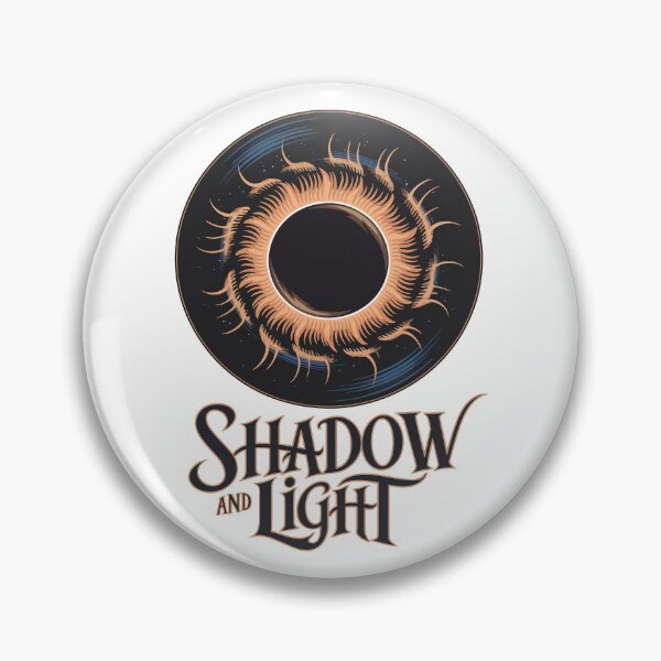 Item preview, Shadow and Light – Solar Eclipse Cosmic Art Design designed and sold by Zanigold.