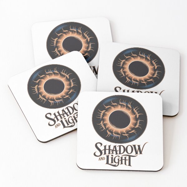 Item preview, Shadow and Light – Solar Eclipse Cosmic Art Design designed and sold by Zanigold.