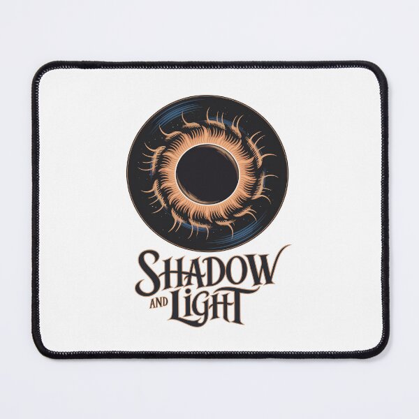 Item preview, Shadow and Light – Solar Eclipse Cosmic Art Design designed and sold by Zanigold.