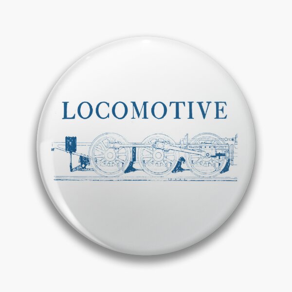 Artikelvorschau, Vintage Locomotive Wheels Blueprint entworfen und verkauft von QuayTradingCo.