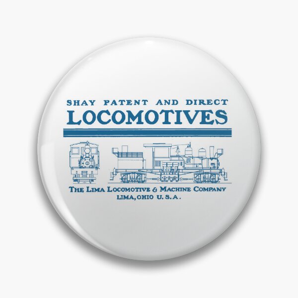 Artikelvorschau, Vintage Shay Locomotives - The Lima Locomotive and Machine Company - Lima, Ohio entworfen und verkauft von QuayTradingCo.