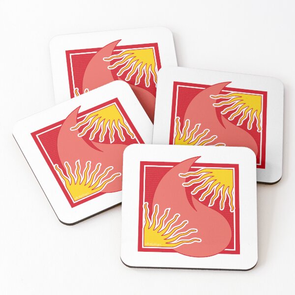 Item preview, Red Ajah Sun designed and sold by Arctic Sky Designs.