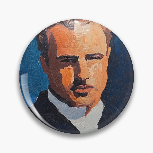 Item preview, Marlon Brando | Post-impressionist painting style designed and sold by ComicsFactory.