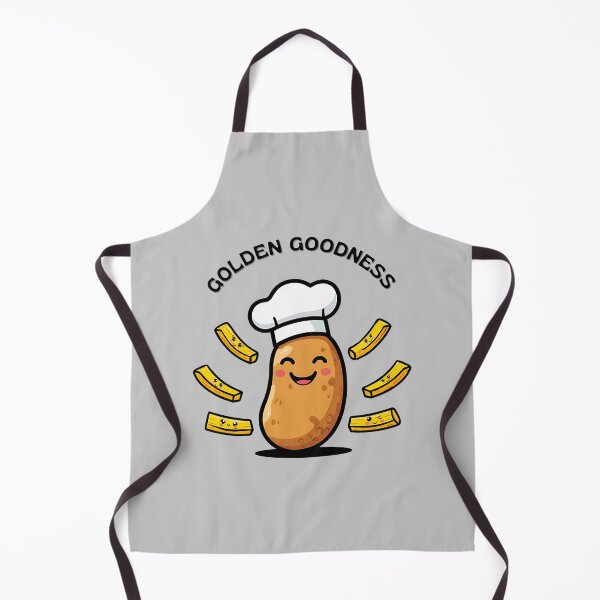 Item preview, Cute Potato Chef – Funny Kawaii Food Art, French Fries Cartoon designed and sold by Dino-Lune.