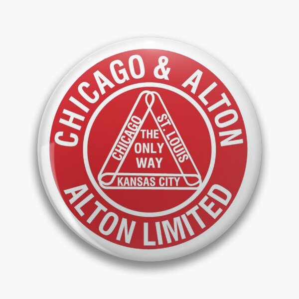 Artikelvorschau, Vintage Chicago and Alton Railroad entworfen und verkauft von QuayTradingCo.