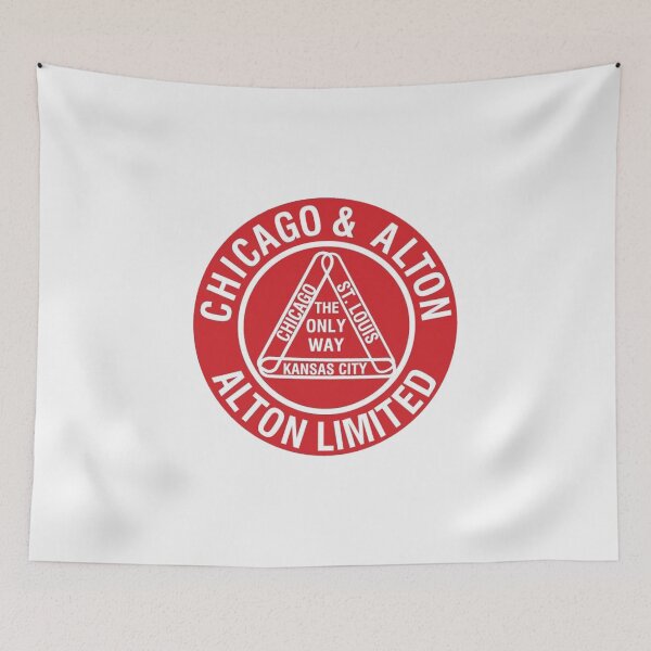 Artikelvorschau, Vintage Chicago and Alton Railroad entworfen und verkauft von QuayTradingCo.