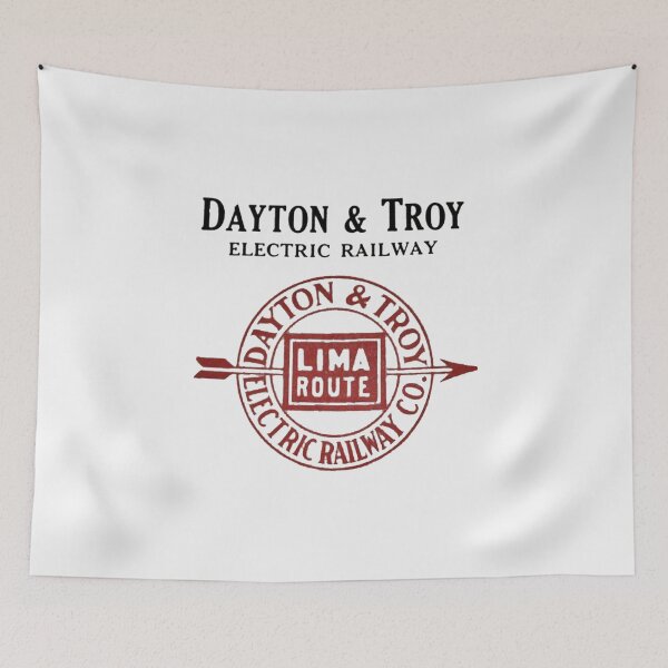 Artikelvorschau, Vintage Dayton and Troy Electric Railway entworfen und verkauft von QuayTradingCo.