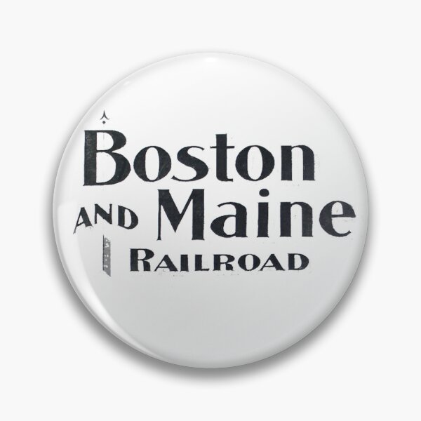 Artikelvorschau, Vintage Boston and Maine Railroad entworfen und verkauft von QuayTradingCo.