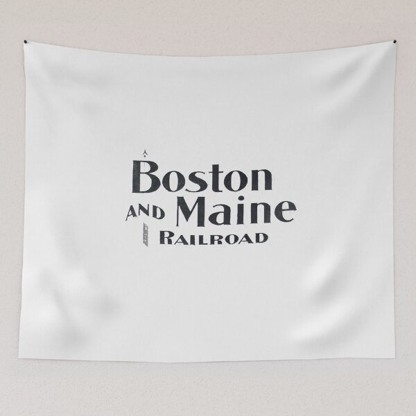 Artikelvorschau, Vintage Boston and Maine Railroad entworfen und verkauft von QuayTradingCo.