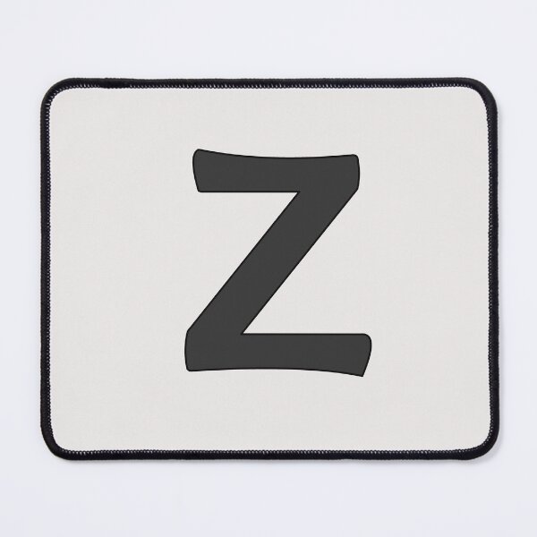 Item preview, letter z black designed and sold by ZiphGames.