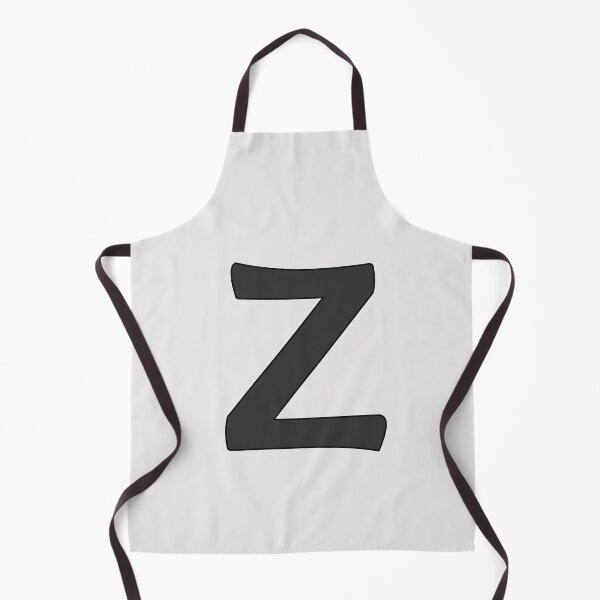 Item preview, letter z black designed and sold by ZiphGames.