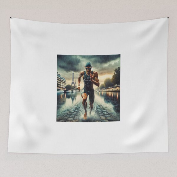 Item preview, "RACE THE STORM"- Because champions don't wait for sunshine designed and sold by Triathlongram.