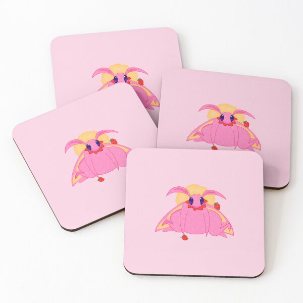 Item preview, Rosy Maple Strawberry Moth designed and sold by Nebloodle!.