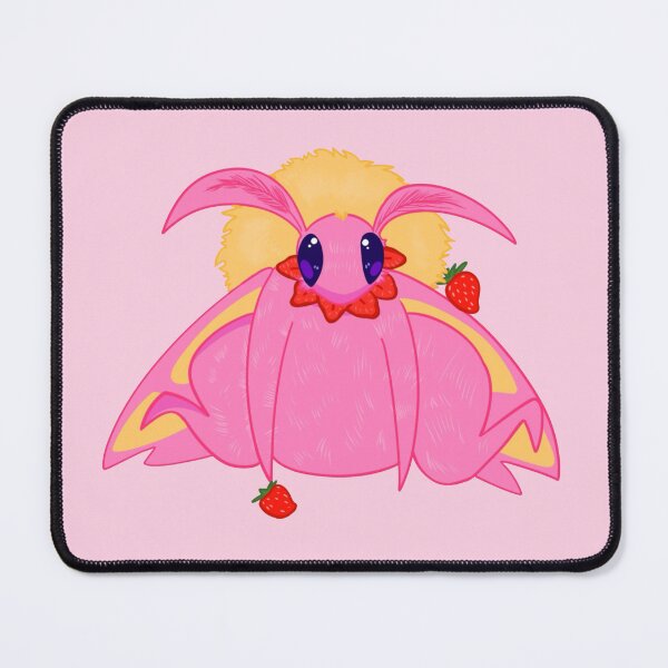 Item preview, Rosy Maple Strawberry Moth designed and sold by Nebloodle!.
