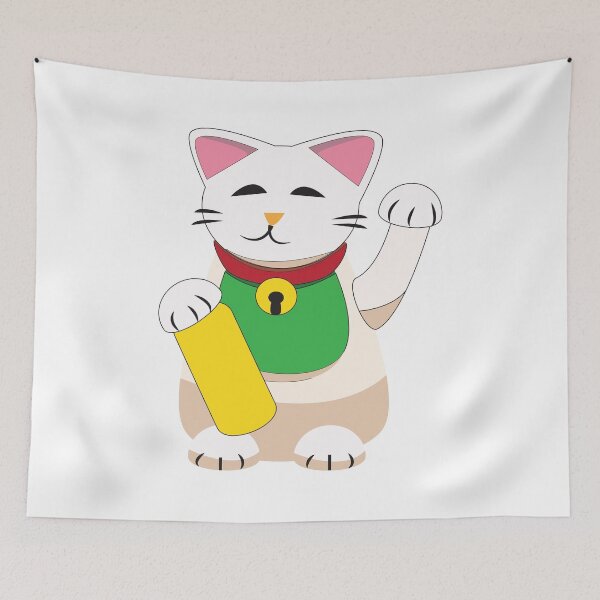 Item preview, Maneki Neko or Beckoning Cat designed and sold by ROSE ANN BANILAR.