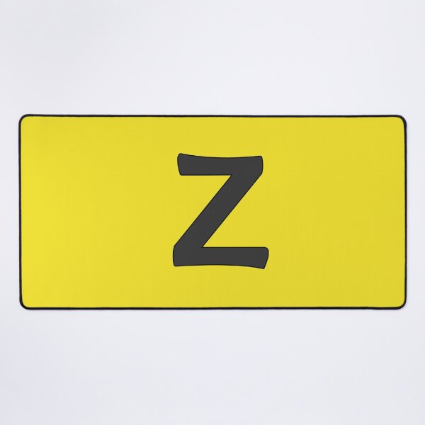 Item preview, letter z black designed and sold by ZiphGames.