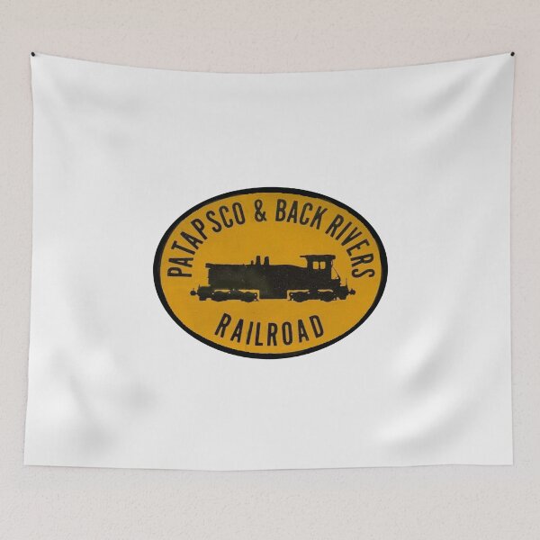 Item preview, Vintage Patapsco and Back Rivers Railroad designed and sold by QuayTradingCo.