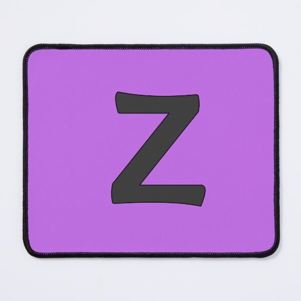Item preview, letter z black designed and sold by ZiphGames.
