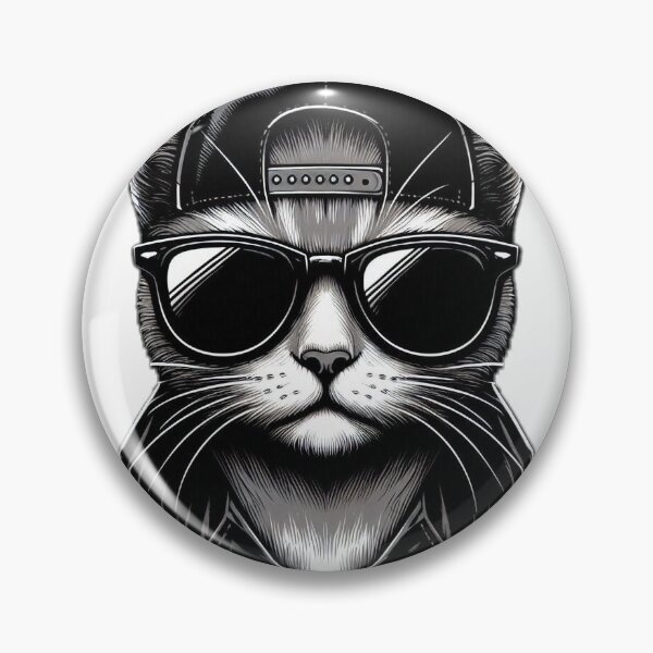 Item preview, Badass Cat designed and sold by cool-designz1.