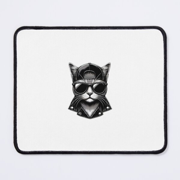 Item preview, Badass Cat designed and sold by cool-designz1.