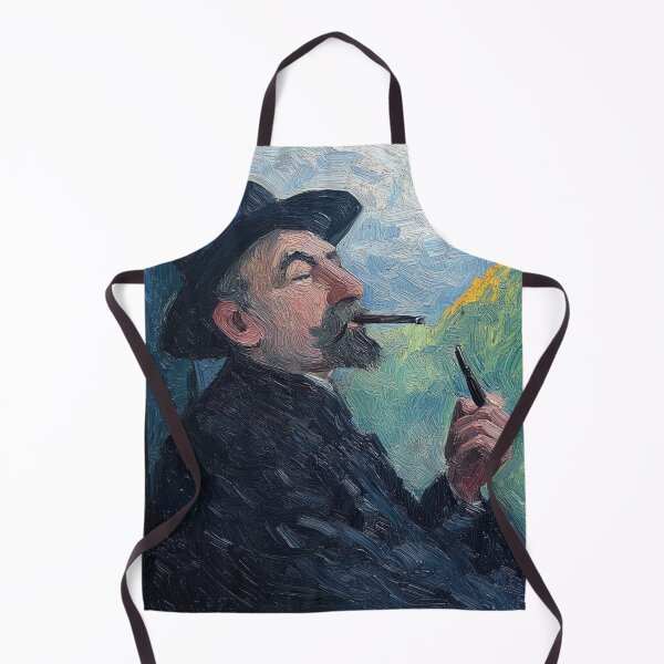 Item preview, Martin Heidegger | Post-impressionist painting style designed and sold by ComicsFactory.