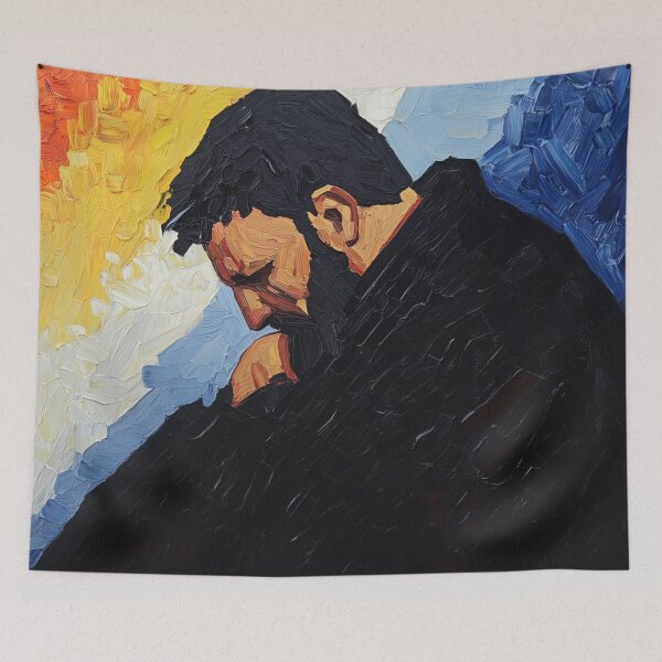 Item preview, Martin Luther | Post-impressionist painting style designed and sold by ComicsFactory.