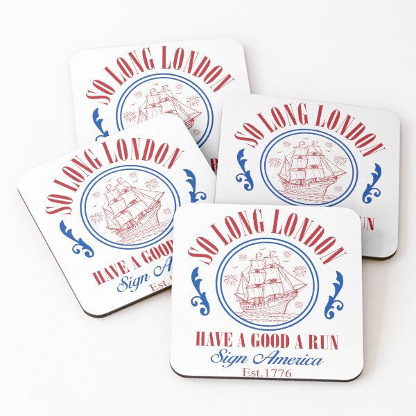 Item preview, So Long London Have A Good Run, 4th Of July designed and sold by vintagearttee.