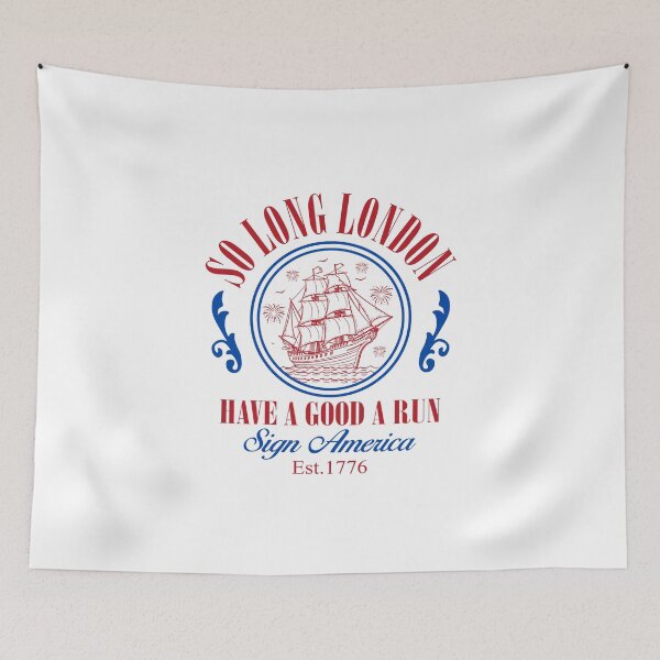 Item preview, So Long London Have A Good Run, 4th Of July designed and sold by vintagearttee.