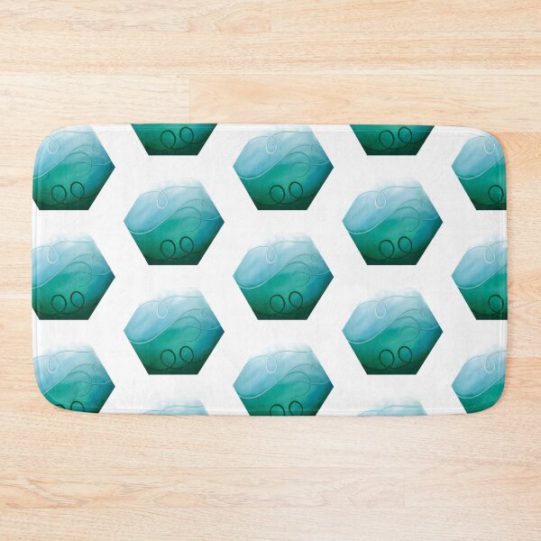 Item preview, Loops in Teal designed and sold by lezell.