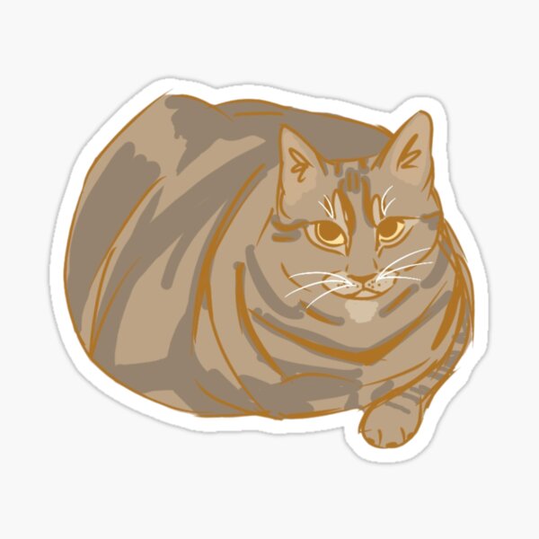 Item preview, Rotund Kitty designed and sold by toastycatnap.