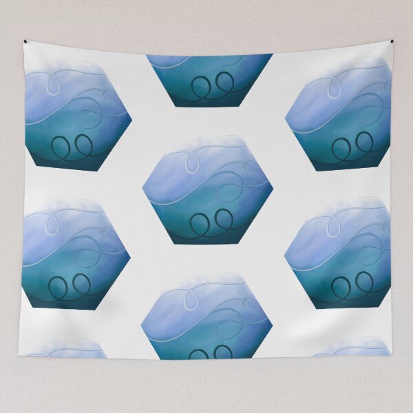 Item preview, Loops in Blue designed and sold by lezell.
