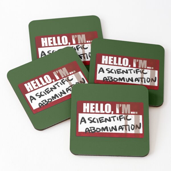 Item preview, Hello I'm... A SCIENTIFIC ABOMINATION designed and sold by Dangerous Dames Theatre.