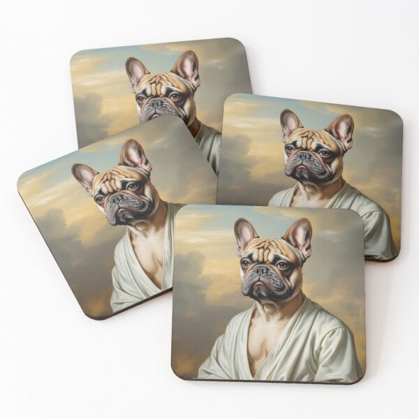 Item preview,  FRENCH BULLDOG JESUS . JESUS WITH BULLDOG FACE .JESUS AS A DOG designed and sold by Obinne.