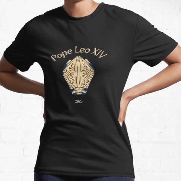 Item preview, Pope Leo XIV on a whiteTSHIRT, 2025, Roman Catholic Church designed and sold by JeffreyWayne.