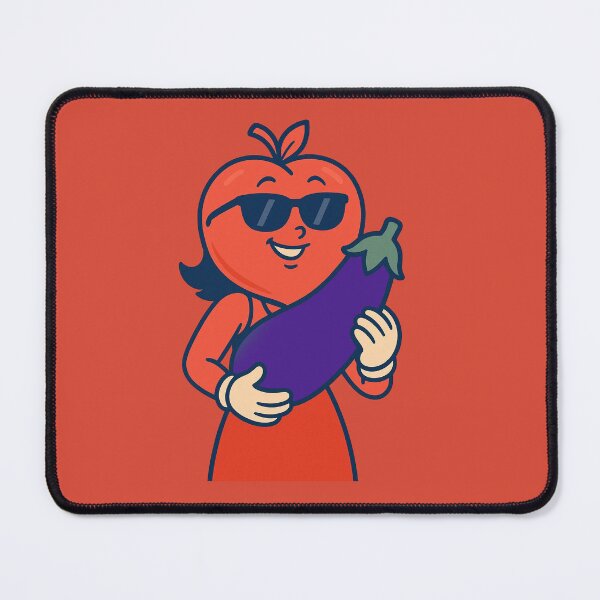 Item preview, Just Chillin' Series: Female Peach happy with an eggplant #1 designed and sold by lapart.
