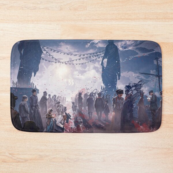 Item preview, Clair Obscur Expedition: 33 Poster Lumiere Town Design designed and sold by Senpaiwaves.