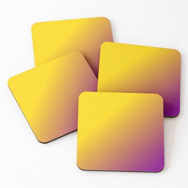 Item preview, Vibrant Yellow to Purple Gradient Fade designed and sold by onesarcastic.